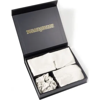 Kosmetická sada SleepKing™ Silk gift set, Ella - Bílá
