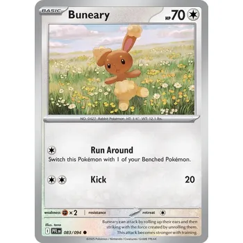 Sběratelská karetní hra Pokémon PFL 083/094 Buneary - Phantasmal Flames Stav: Near Mint, Verze: NORMAL