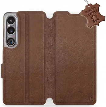Pouzdro na mobilní telefon Pouzdro Mobiwear Flip pro Sony XPERIA 1 VI hnědé