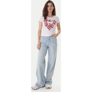 Pánské tričko Guess T-Shirt W6RI23 J1314 Růžová Regular Fit XXL