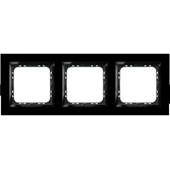 Obraz TROJSKLO RÁMEČEK OSPEL IMPRESJA ČERNÁ