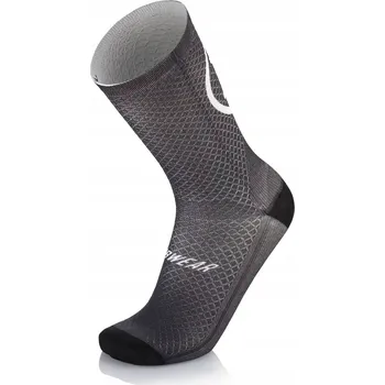Pánské ponožky Cyklistické Ponožky MB Wear 35-40 šedé