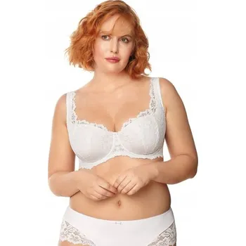 Podprsenka Mefemi podprsenka bardotka, balkonetka bílá velikost 85G