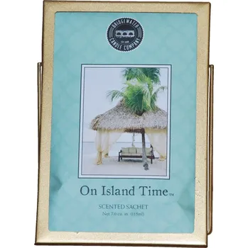 Rám na obraz Kovový rámeček na vonné sáčky zlatý zlatá