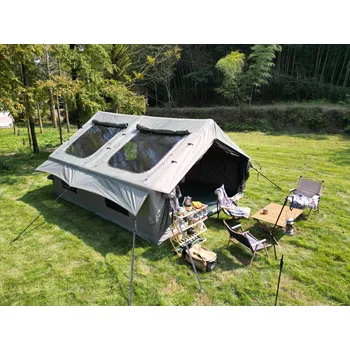 Stan Velký nafukovací stan Dům Voděodolnost PU3000mm, ochrana UPF50+