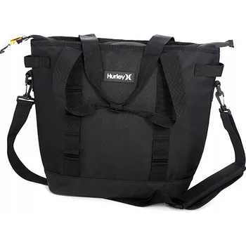 Kabelka Chladicí taška Hurley Cooler Tote Unisex Cestovní Sportovní Univerzální Černá