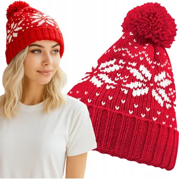 Čepice Zimní čepice Gartees červená, univerzální velikost