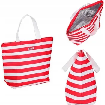 TERMO TAŠKA NA PLÁŽ NEBO PIKNIK 32 L NILS NC3100 Červená