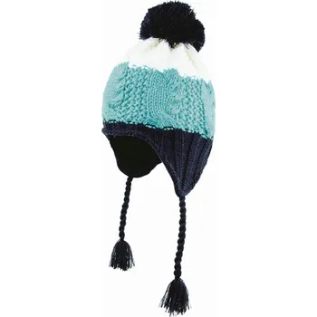 Čepice Čepice zimní s bambulí modrá Doll, vel. 49