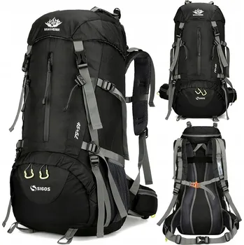 Sportovní batoh Batoh Sigos SEEGAA - 50 l, 41-60 l, černý