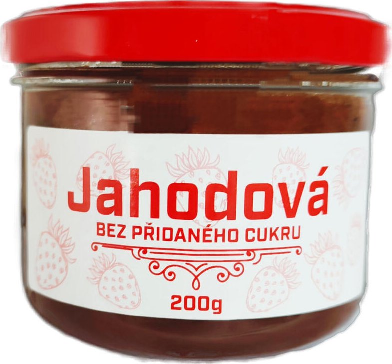 Jahodový džem 200 g - FAN Želírovací směs