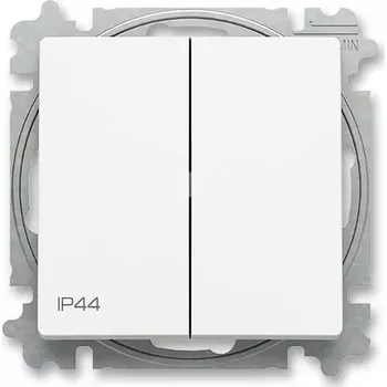 vypínač Spínač IP 44, řazení 5, 3559T-A05940 240, ABB, Zoni®, matná bílá (ABB, Zoni®, matná bílá)