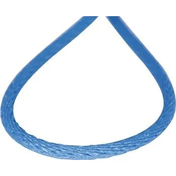 Lany Plastové lano / provaz spirálově pletené modré o 8 mm délka role 300 m (1 m)