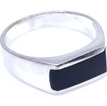 Jan Kos jewellery Stříbrný prsten s onyxem MHT-5266/SB67