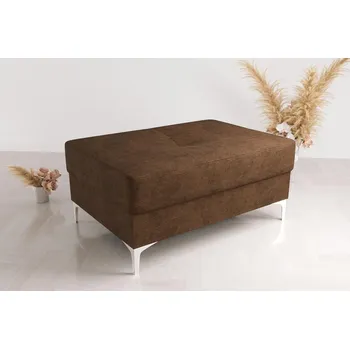 Taburet Taburet s kontejnerem 100x55 cm - hnědá