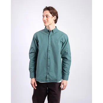 Pánská košile Carhartt WIP L/S Bolton Shirt Silver Pine L