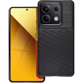 Pouzdro na mobilní telefon Odolné pouzdro Forcell Thunder Xiaomi Redmi Note 13 5G – černé (Odolné pouzdro Forcell Thunder pro Xiaomi Redmi Note 13 5G – pohlcuje nárazy, zesílené rohy, zvýšené okraje a podpora bezdrátového nabíjení)
