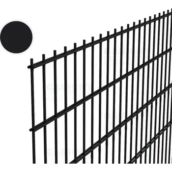 2D Plotový panel výška 103 cm, oko 200x50 mm, ČERNA