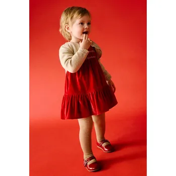 Dívčí šaty Dívčí šaty Mayoral 2904.4A.Baby.9BYA červená 33X, vel. 74