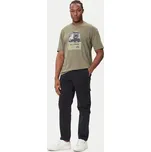 BOSS Kalhoty z materiálu Sisla-9 50544866 Černá Regular Fit 32_34