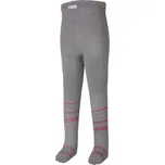 Little Angel Punčocháče Outlast® - tm.šedá/malinová Velikost: 74-80