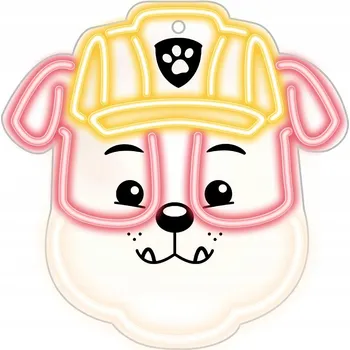 Lampička MoMi Tlapková patrola Dekorativní LED neon - Rubble