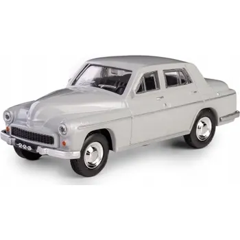 autíčko Varšava 223 MODEL KOVOVÝ SBĚRATELSKÝ MODEL PRL 1:43 ŠEDÁ