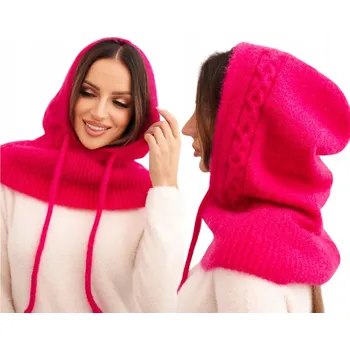 Dámské spodní prádlo Zimní čepice Kesi červená, univerzální velikost