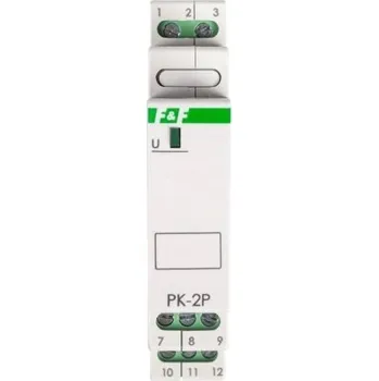 Relé Relé F&F 24V IP20 0A