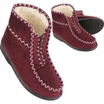 Dámské pantofle Dámské Tatranské Teplé Bačkory Valenky Velenové Vysoké Nad Kotník 40