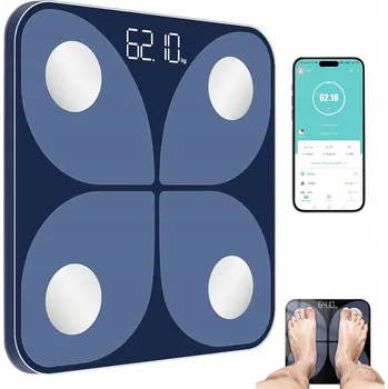 Osobní váha INTELIGENTNÍ OSOBNÍ VÁHA S APLIKACÍ A MĚŘENÍM BMI, TUKU A BMR, DO 180 KG