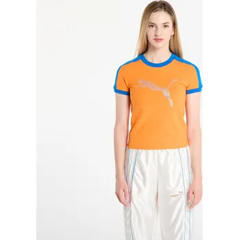 Tričko Puma x FENTY T7 Slim Tee Rickie Orange XL