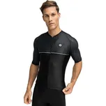 SIROKO Pánský cyklistický dres s krátkým rukávem M2 Mount Evans ČERNÁ