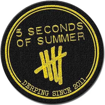 5 Seconds Of Summer Derping Stamp Nášivka