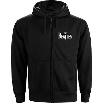 Pánská mikina The Beatles Mikina Drop T Logo Unisex Black M