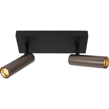 Lucide GRADO - stropní bodové svítidlo - 2xGU10 - šedá