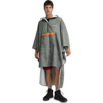 Pláštěnka SIROKO Nepromokavé turistické pončo Rinjani Green Zelená ZELENÁ