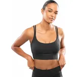 SIROKO Dámská podprsenka na jógu a pilates Harbour Black Černá M ČERNÁ