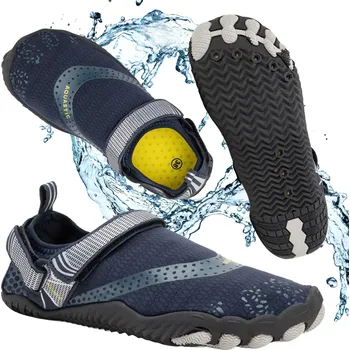 Vodácké vybavení AQUASTIC Plážové boty do vody Aqua mořští ježci 41 MODRÁ