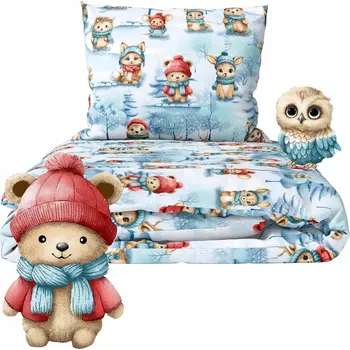 Povlečení Sada povlečení pościelhurt 140 x 200 cm modrá