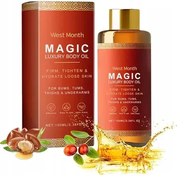 Zpevňující tělový olej Hydratační přírodní složky