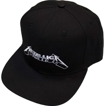 Kšiltovka Metallica 3D Logo Black UNI