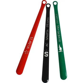 Pomůcka pro obuv a oblečení Kovová lžíce na boty s laserovým výřezem vlastního loga - od 30 ks