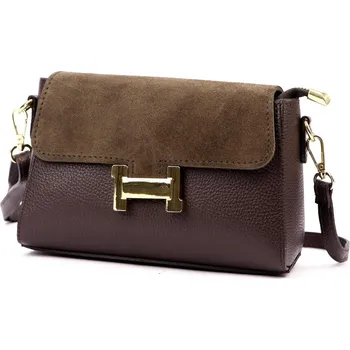 Kabelka Dámská kabelka Luka 20-097 tmavě hnědá + doprava zdarma