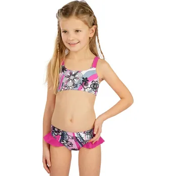 Dívčí plavky Litex Dívčí plavkové bokové kalhotky 6E427 6E427 104