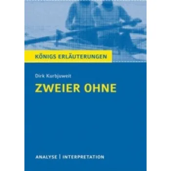 Cizojazyčná kniha Dirk Kurbjuweit "Zweier ohne" (Klaus Will,Dirk Kurbjuweit)(Brožovaná)