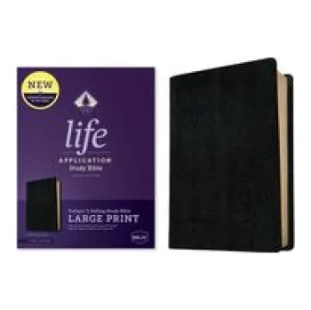 NKJV Life Application Study Bible, Third Edition, Large Print (Red Letter, Bonded Leather, Black) (NKJV RL BONDED LTHR BLK)(Pevná)