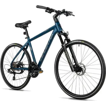 Leader Fox AWAY GENT BLUE MATT velikost rámu 19 palců + DÁREK + Doprava ZDARMA