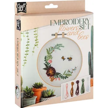 kreativní sada Kreativní set Květiny - vyšívání