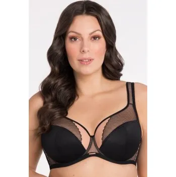 Podprsenka Nevyztužená podprsenka Gorsenia K441/1 Luisse Tmavě modrá 80G